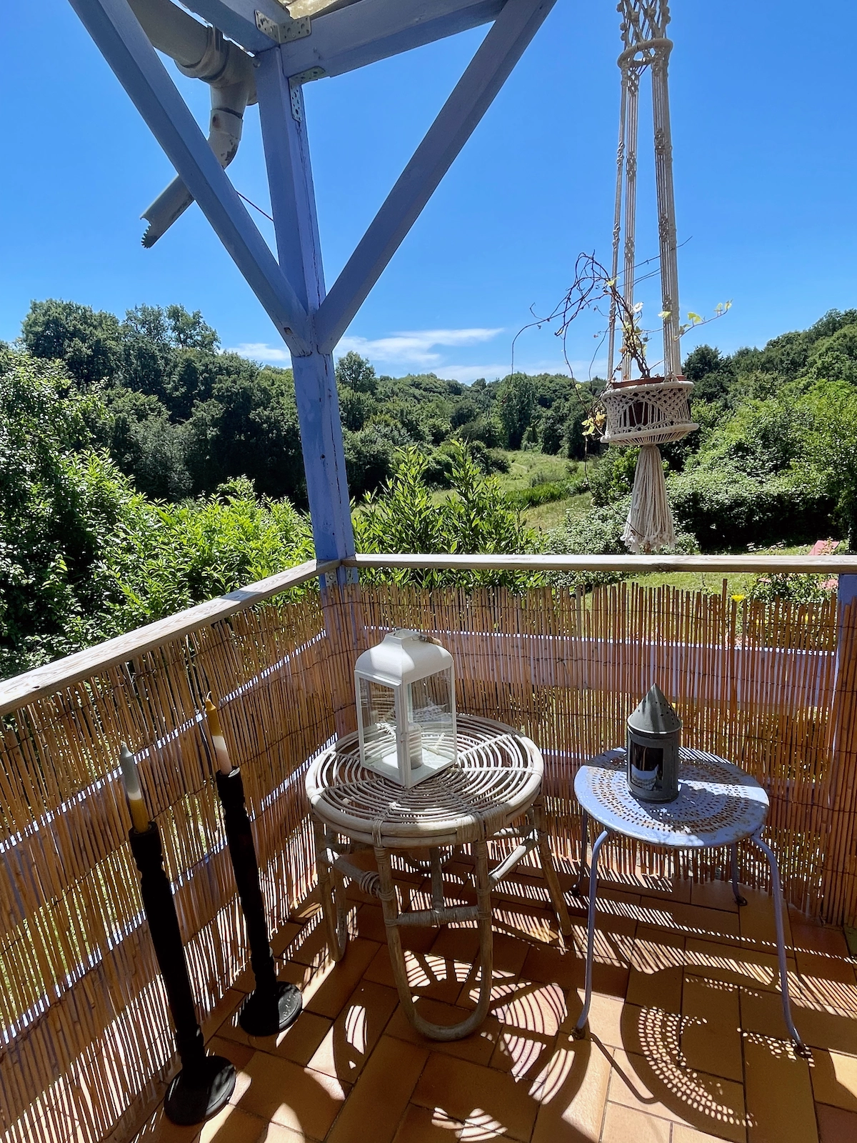 Vue depuis le balcon